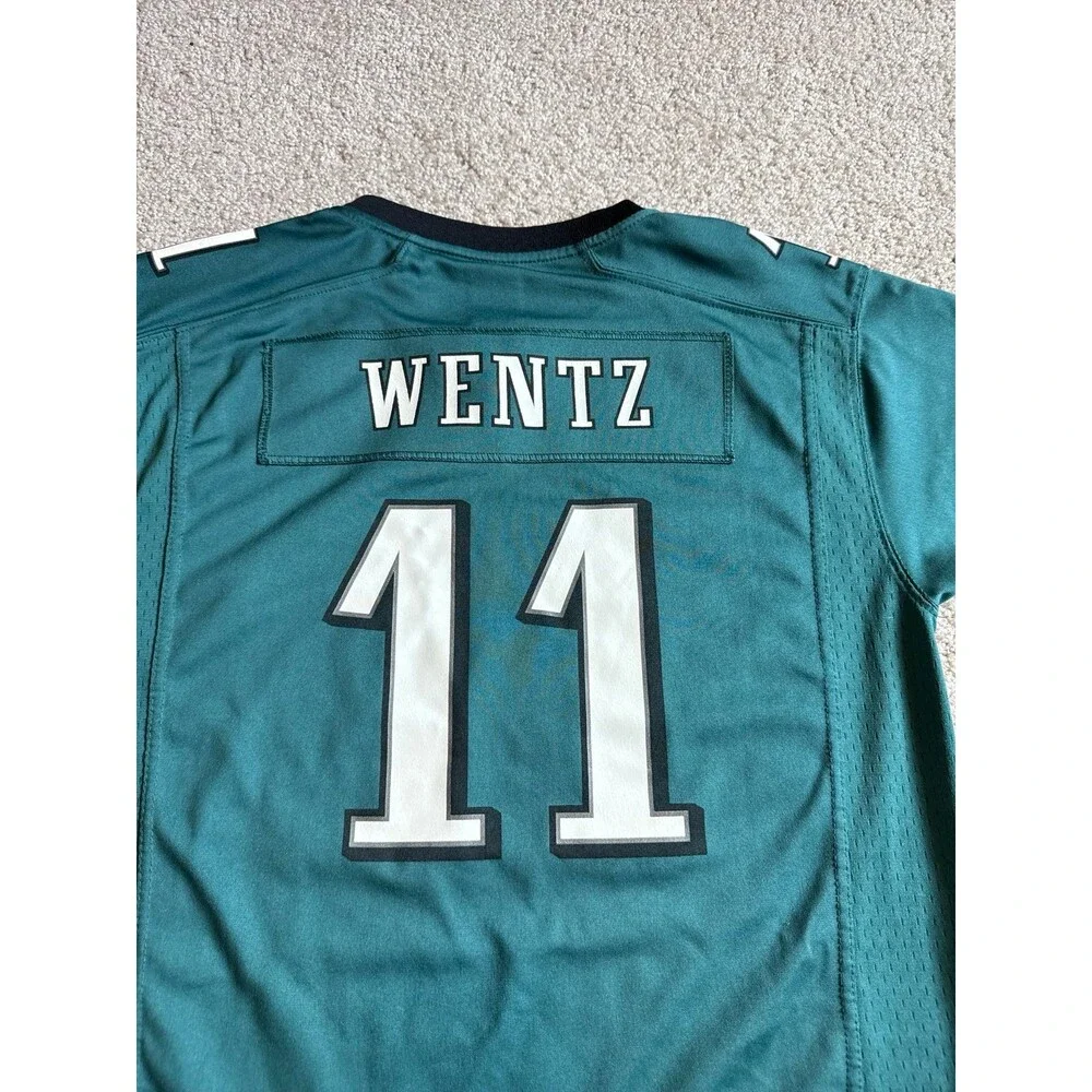 Carson Wentz Philadelphia Eagles Youth Nike NFL Jersey Size XL
